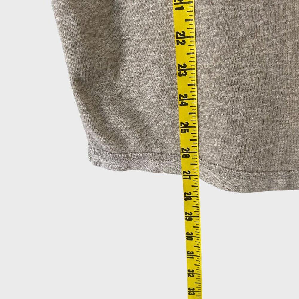 Lucky Brand Twisted Slub Heathered Henley Shirt Beige Men's XL Long-Sleeve Tee - Picture 13 of 13